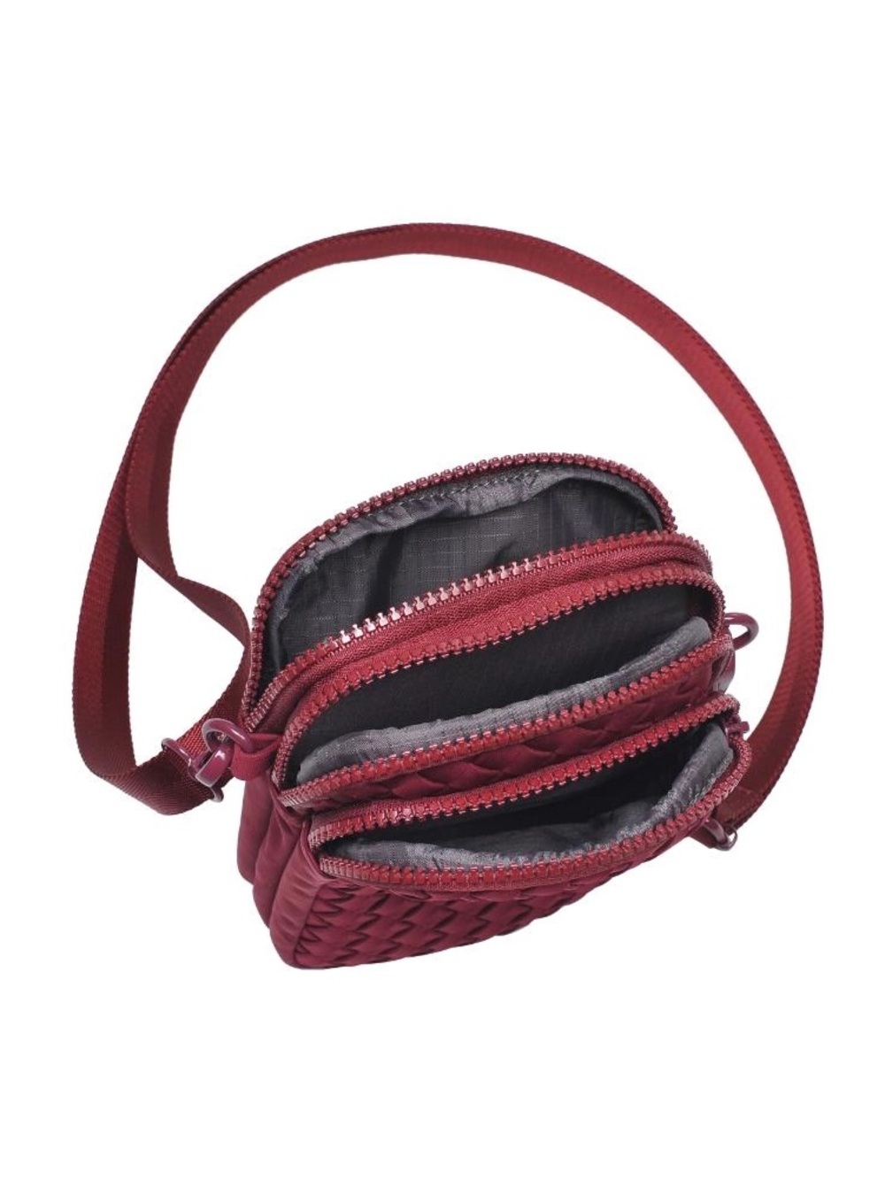 Sol and Selene Divide & Conquer Woven Neoprene Crossbody - Picture 4 of 8